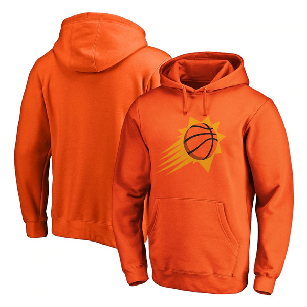 Men's Phoenix Suns 2021 Orange Primary Team Logo Pullover Hoodie